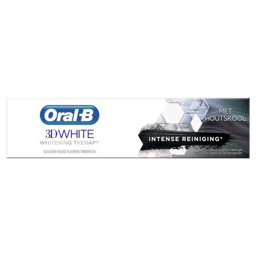 Oral B Dentifrice 3Dwhite Whitening Therapy Charbon