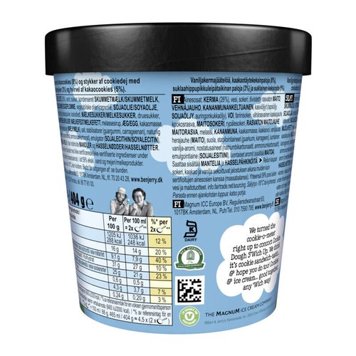 Ben & Jerry's Pot de Glace Cookie Dough 406g