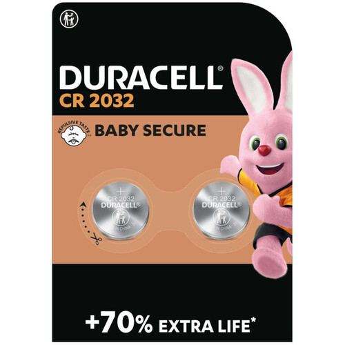 Duracell 2 Piles 2032 Lithium Duralock