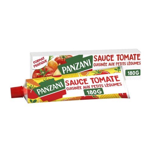 Panzani Sauce tomate aux petits légumes le tube de 180g
