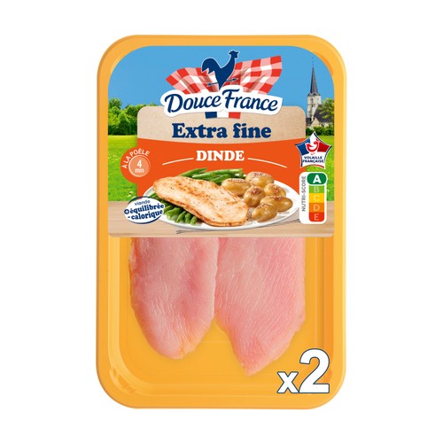 Douce France Escalope de Dinde Extra Fine 2x100g