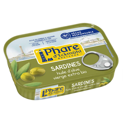 [Par Naturalia] Phare D'Eckmuhl Sardines À L'Huile D'Olive Msc 135G