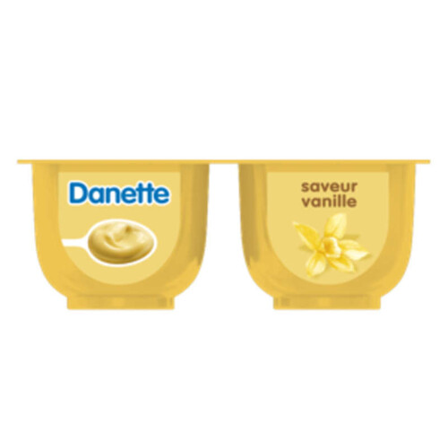 Danette Crème Dessert Vanille le pack de 4x125g