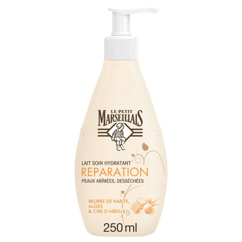 Le Petit Marseillais Lait Soin Réparation Peaux Abîmées, Desséchées 250ml