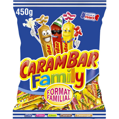 Carambar Family Bonbons 450G