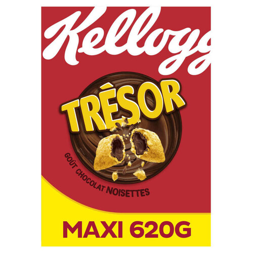 Kellogg's Céréales Trésor Chocolat noisettes 620g