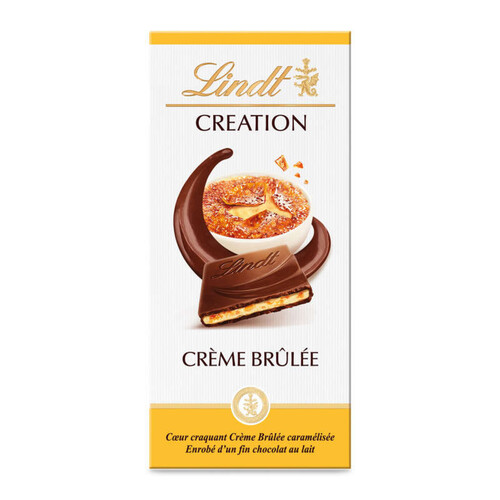 Lindt Creation Tablette Chocolat Crème Brûlée 150G