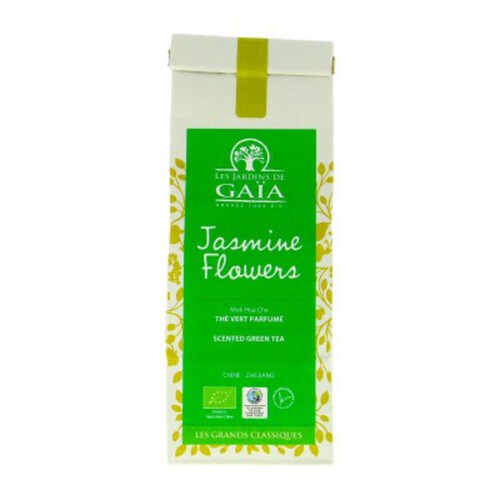 [Par Naturalia] Les Jardins De Gaia Thé Vert Parfumé Jasmin 100G Bio