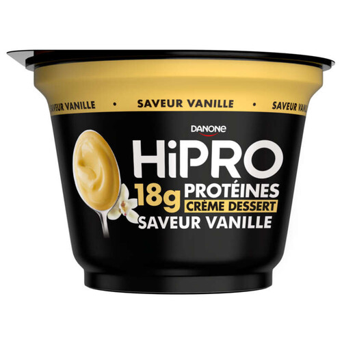 Danone Hipro Crème Dessert 18g Protéines Vanille 180g