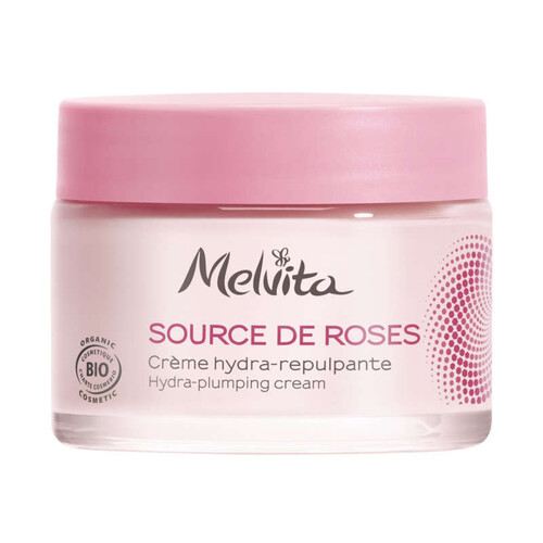 [Para] Melvita Source des Roses  Crème Hydra-Repulpante Bio 50ml