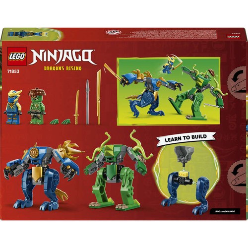 Lego Ninjago 71853 Le combat du robot Dragon de Jay