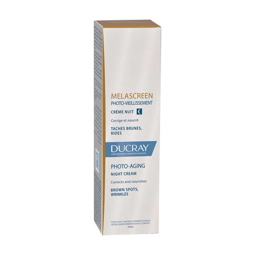 Ducray Melascreen Photo-Vieillissement Crème nuit antitaches 50ml