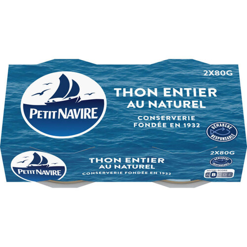 Thon albacore au naturel PETIT NAVIRE