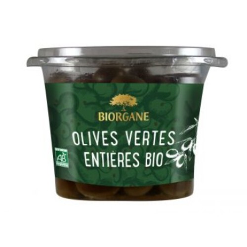 [Par Naturalia] Biorgane Olives Vertes Entières 250G Bio