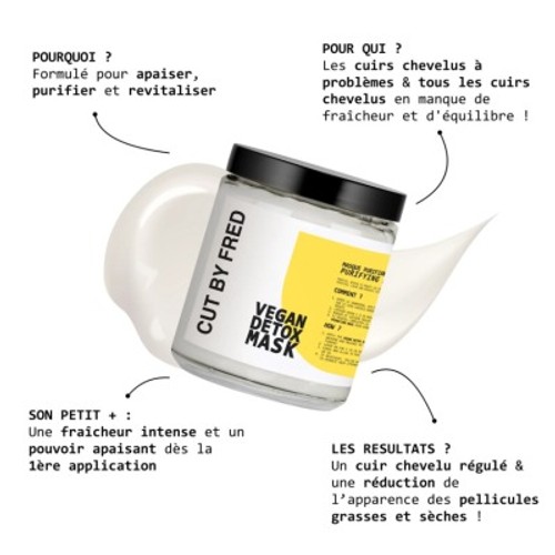 Cuty by Fred Masque végan detox 250ml