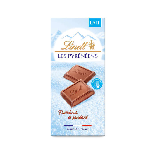 Lindt Pyrénéens Tablette De Chocolat Au Lait 150G
