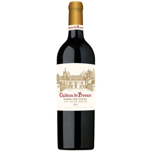 Château De Pressac Bordeaux Saint-Emilion Grand Cru A.O.P. Rouge 2019 75CL