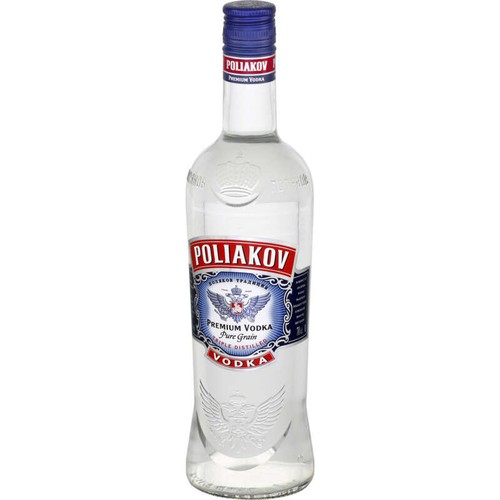 Poliakov Vodka Premium Pur Grain 70cl