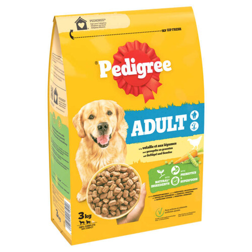 Pedigree Croquettes Volaille Chien Adulte 2kg