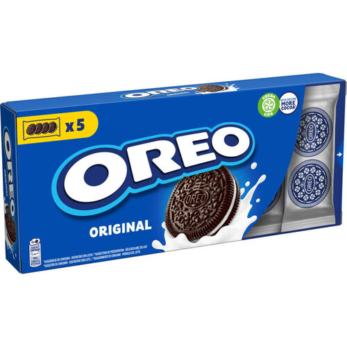 Oreo Original Biscuits fourrés à la Vanille Pocket 220g