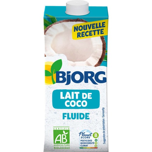 Bjorg Lait de coco fluide Bio 200ml