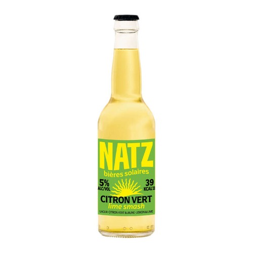 Natz Bière Légère Citron Frais 5° 33Cl