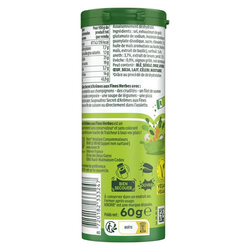 Knorr Secret d'Arômes Aux Fines Herbes 60g