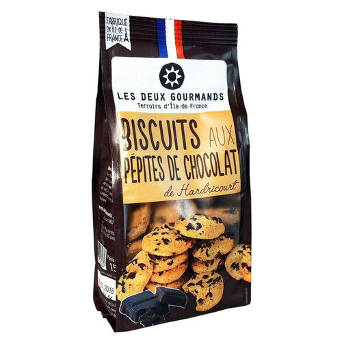 Les Deux Gourmands Biscuits Aux Pépites De Chocolat De Hardricourt 150G