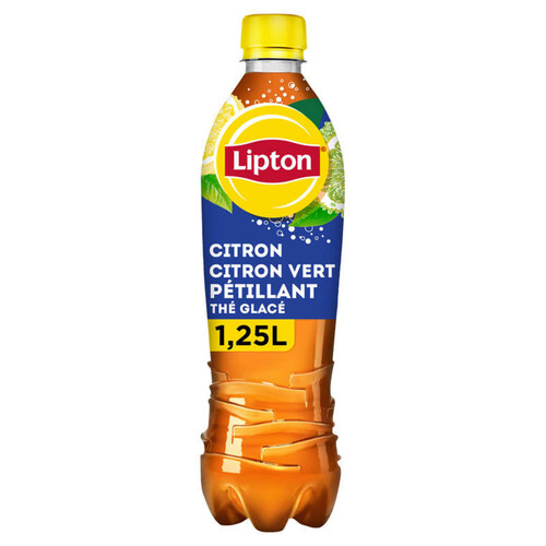 Lipton citron Vert pétillant Thé Glacé 1.25L