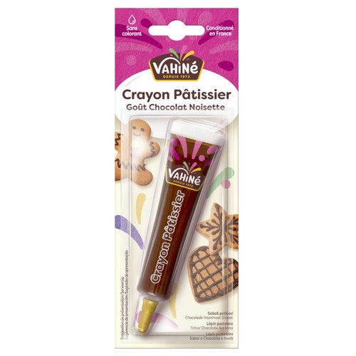 Vahiné Crayon pâtissier Goût Chocolat Noisette 23g