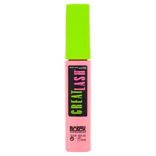 Maybelline - Great Lash - Mascara Noir Pour Épaissir, Allonger Et Volumiser