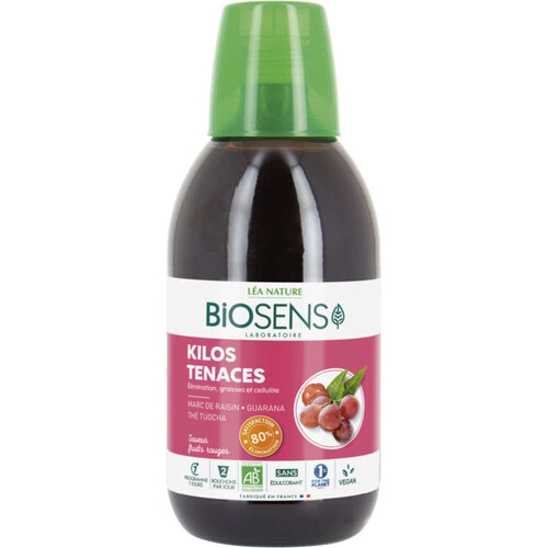 Biosens Cocktail Kilos Tenaces Saveur Fruits Rouges 500ml
