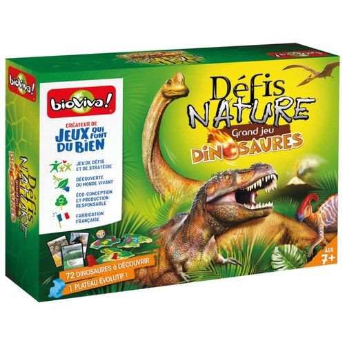 Bioviva le grand jeu défis nature dinosaures