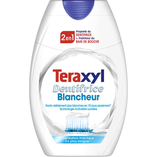 Teraxyl Dentifrice 2 en 1 Blancheur 75 ml