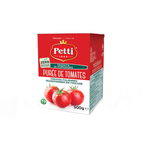 Petti Purée De Tomates Brick 500 g