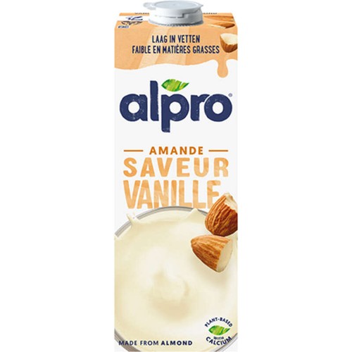 Alpro Boisson Végétale Lait D'Amande Vanille 1L