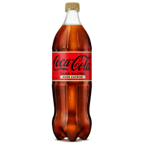 Coca-cola sans sucres sans caféine 1,25L