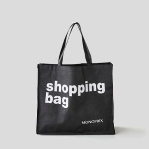 Monoprix Monoprix Maison Sac de courses pliable Bag Noir