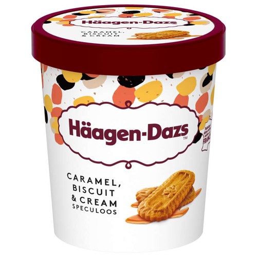 Haagen-Dazs Glace Speculoos Biscuits Caramel & Crème 400g
