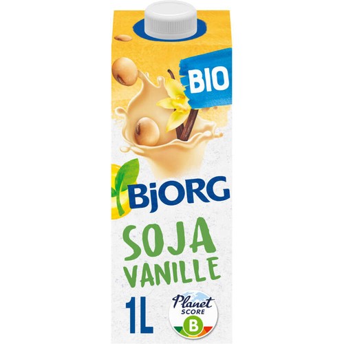 Bjorg Boisson Végétale Soja Vanille Bio 1L