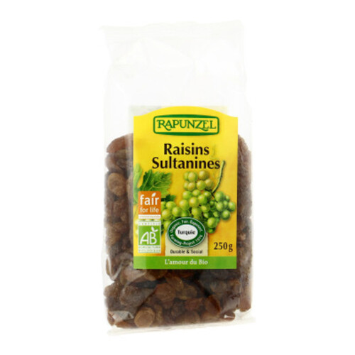 [Par Naturalia] Rapunzel Raisins Sultanines Bio 250g