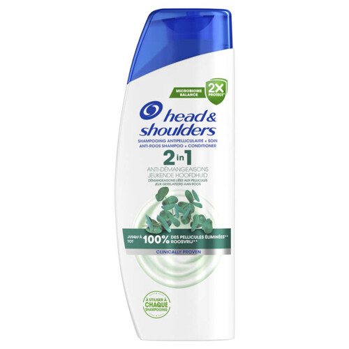 Head & Shoulders shampoing antipelliculaire 2en1 anti-démangeaisons 300ml