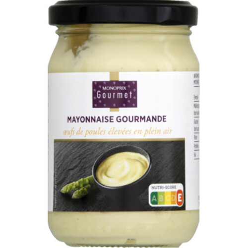 Monoprix Gourmet Mayonnaise Gourmande 180g