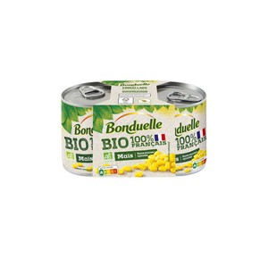 Bonduelle Maïs sans sucres ajoutés Bio 2x140g