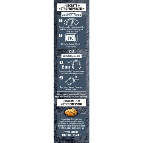 Fleury Michon Filet De Poulet Pommes De Terre À La Sarladaise 300g