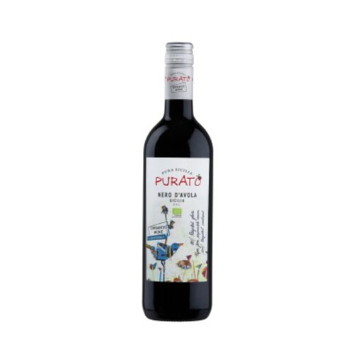 Purato Nero Avola Terre Siciliane IGP Vin Rouge Bio 75cl