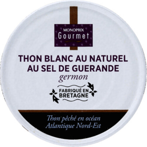 Monoprix Gourmet Thon Blanc Au Naturel 160g