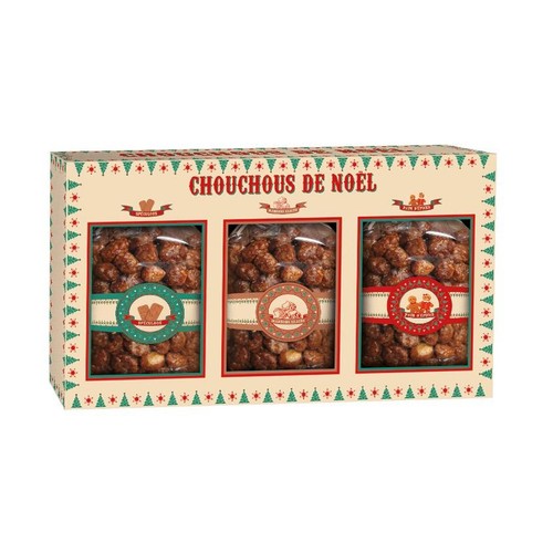 Oh Gourmand Chouchous de Noël 3x100g