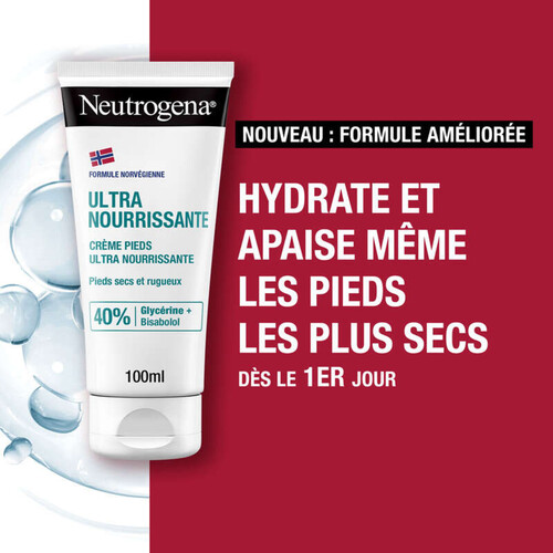 [Para] Neutrogena Crème Pieds Très secs et Abîmés 100 ml