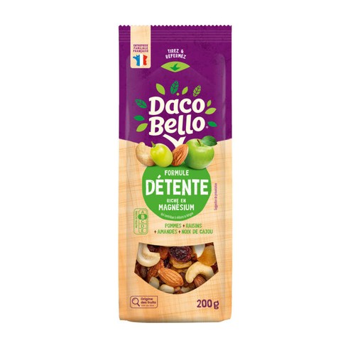 Daco Bello Formule Détente, Naturellement Riche En Magnésium 200g